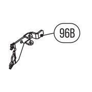 Запчасть №96B для HGSR. Рычаг каретки (предохранитель)