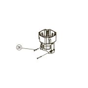 Запчасть №24 для Hybest GSR40A. Стопорный штифт