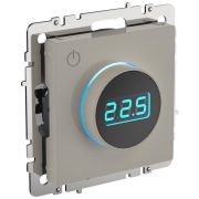 ФОРС Розетка 1-местная с заземлением для открытой установки 16А IP54 РСб20-3-ФСр серый IEK