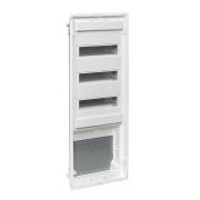 Основание комбинир. щита Nova (3 DIN-рейки + 1 монт. плата) 5 габарит IP40 EKF PROxima nv-cbase-3+1