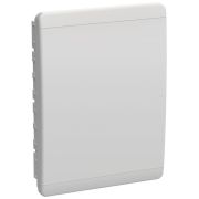 Корпус пластиковый ЩРВ-П-54 IP41 белая дверь TEKFOR IEK TF5-KP13-V-54-41-K01-K01