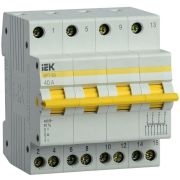 Выключатель-разъединитель трехпозиционный 4П ВРТ-63 40А IEK MPR10-4-040