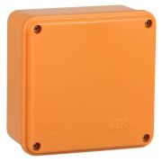 Коробка распаячная огнестойкая ПС 100х100х50 6P 4кв.мм IP44 гладкие стенки IEK UKF20-100-100-050-6-4-09
