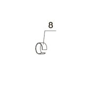 Запчасть №8 для PAG-PC84. Стопор
