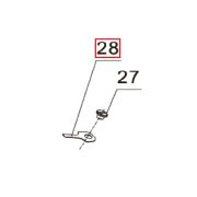 Запчасть №28 для PAG-PC84. Пружина отбоя