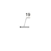 Запчасть №19 для PAG311BWT. Толкатель
