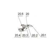Запчасть №20.5 для PAG311BWT. Пружина