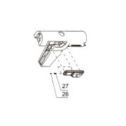 Запчасть №26 для PAG311BWT. Стальной шар D3