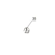 Запчасть №35 для PAG311BWT. Заглушка