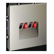 Розетка акустическая встраиваемая Voltum S70 4-местная, (шелк) VLS060304