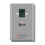 Преобразователь частоты DEKV060-11/15кВт 3 фазы 380В с торм. модулем DEKraft DEKV060G011P015T4B