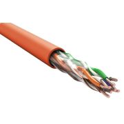 Кабель витая пара U/UTP кат.5E 4х2х0.52 нг(А)-FRLS оранж. (уп.305м) ITK LC1-C5E04-157