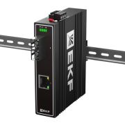 Медиаконвертер 10/100/1000Base-TX в 1000Base-X разъем SC двойн. одномодовое оптоволокно 1550нм TSX EKF TSX-MC1-1GX1GT-SC