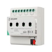 Модуль релейный KNX-7043-82-DRO-DIN (BUS 4х16А KNX Secure) IP20 пластик INTELLIGENT ARLIGHT 041225