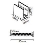 Комплект монтажных клипс для ленты NEON 1120 HB IP65 (уп.10шт) VARTON V4-NS-00.0053.STR-0012