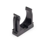 Держатель для труб (клипса) d25мм для монтажного пистолета КМП черн. Fortisflex 89338