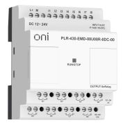 Модуль расширения входов выходов ПЛК 430 4 DI 4 UI (0-10В/DI) 8 RO 24В DC ONI PLR-430-EMD-08U08R-0DC-00