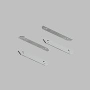 Комплект прямых соединителей для закладного профиля TR3040-AL Denkirs Smart One (4 шт.) TR3043-AL