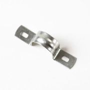 Скоба крепежная двухлапковая СМД 19-20 металлическая оцинкованная TKE-SMK-19-20-2