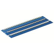 Планка маркировочная 2.3мм «W» черн./бел. (уп.10шт) DKC BL117MWWBW