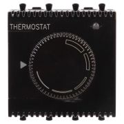 Термостат 2мод. Avanti «Черный квадрат» для теплых полов DKC 4402162