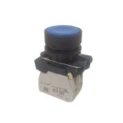 Кнопка КМЕ4111м-белый-1но+1нз-цилиндр-IP40 КЭАЗ 274150