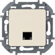 Розетка компьютерная Inspiria RJ45 кат.6 UTP механизм сл. кость IEK 673831