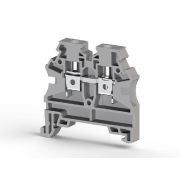 Клеммник на DIN-рейку 4кв.мм сер. AVK4 RD Klemsan 304210