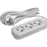 Удлинитель 3х5м без заземл. 10А IP20 90509 OPE-S-03-500-X-2х1 ОНЛАЙТ 90509